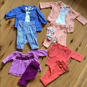 Newborn Girl Outfit Bundle